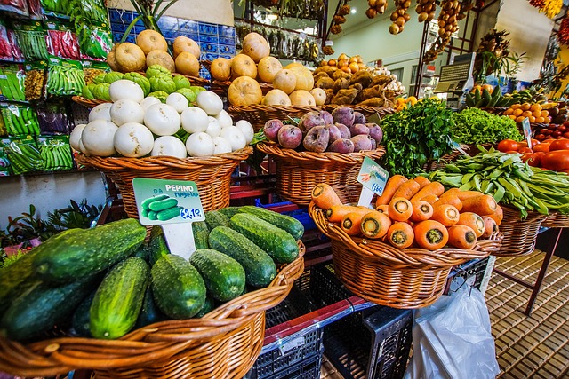 Eten op de markt in Madeira